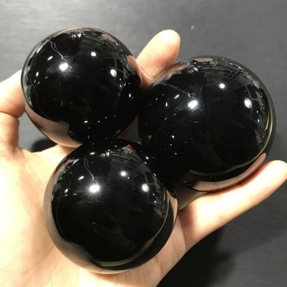 Esfera de Obsidiana Negra