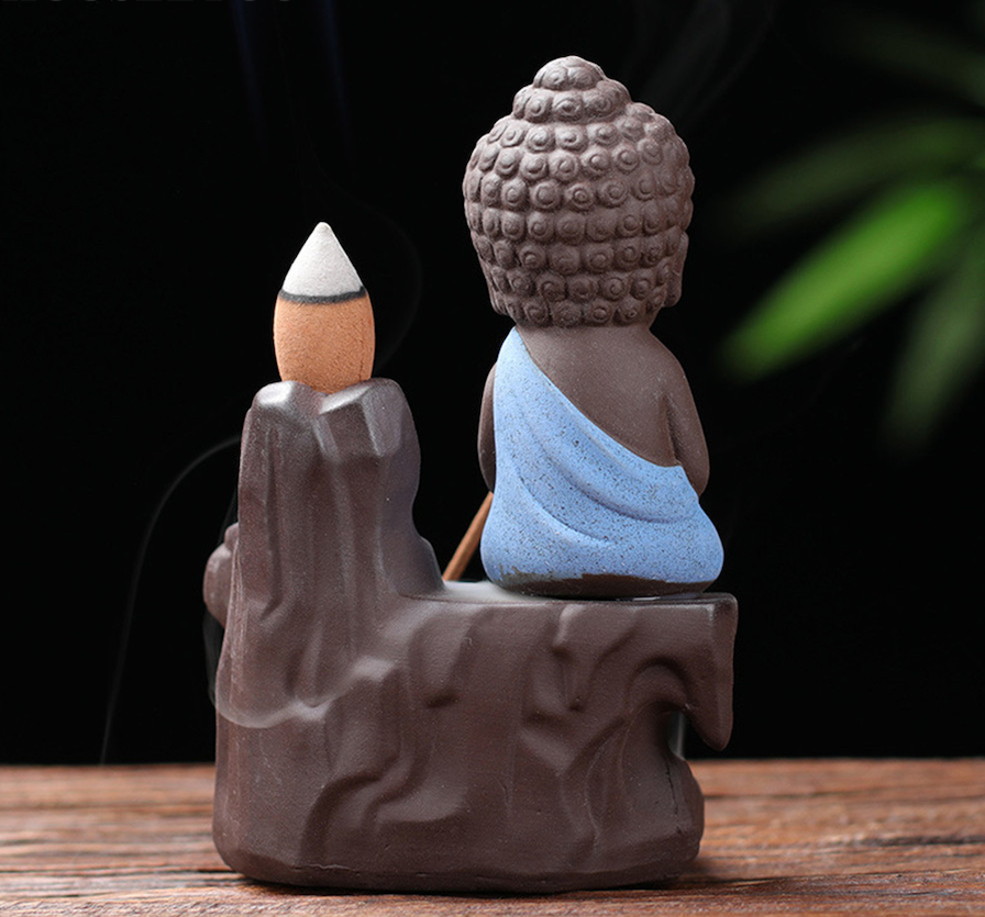 Incensário Mini Buda Zen Feng Shui