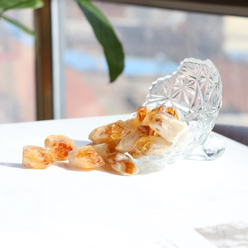 Citrino Amarelo Cristal Energético Bruto - Mandalay Shop