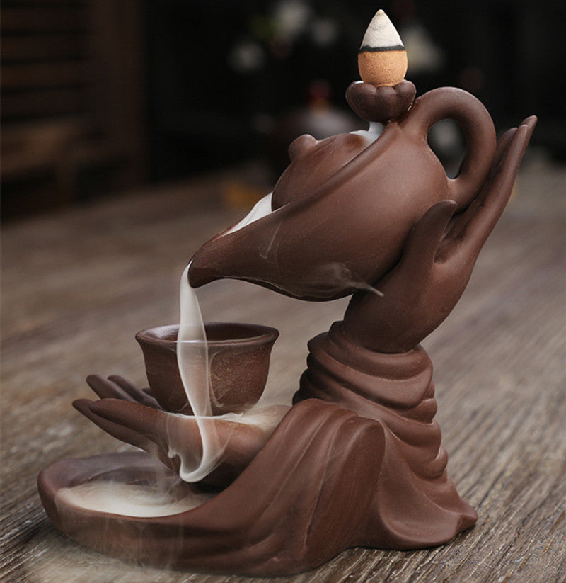 Incensário Bule Zen Feng Shui - Mandalay Shop