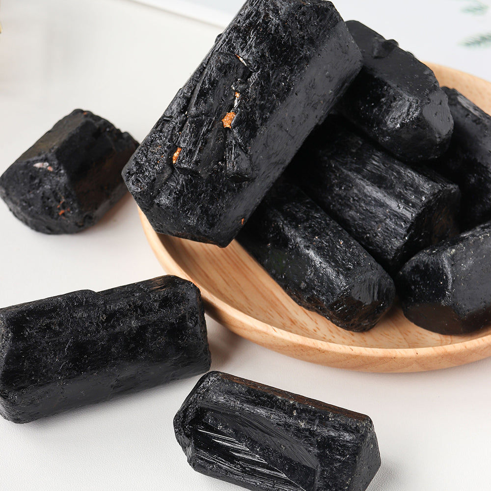 Turmalina Negra Cristal Energético Bruto - Mandalay Shop